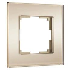 Изображение Рамка на 1 пост Senso (шампань, стекло soft-touch) W0013111